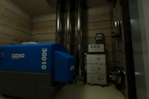 Генераторная для каминов