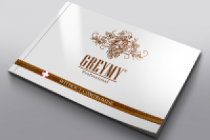 Дизайн и верстка каталога косметики "Greymy"