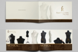 Дизайн и верстка каталога "Royal Dress forms"