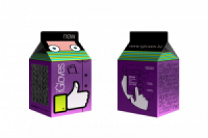 Упаковка для перчаток TouchScreen