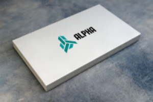 Редизайн логотипа Alpha