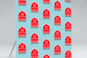 Дизайн пресс-вола