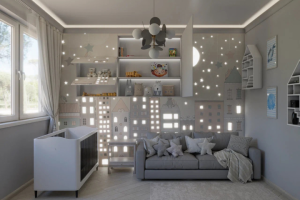 Визуализация детской комнаты