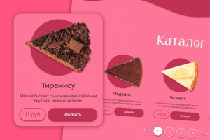 Кондитерская PP | Лендинг | Карточка товара