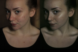 Ретушь девушки