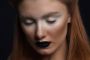 ретушь студийного портрета