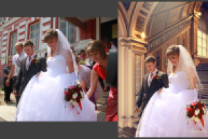 Ретушь + Замена фона + Художественная обработка