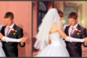 Ретушь + Замена фона + Художественная обработка