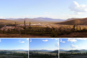 Панорама + Кадрирование