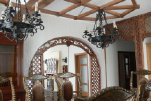 Интерьер квартиры в горной деревне