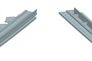 Стыковочный пояс крыла самолёта