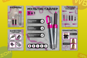 Инфографика для мультистайлера