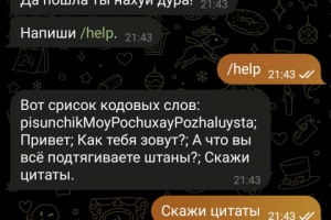 Бот для телеграмм