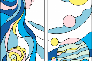 Витраж Небо