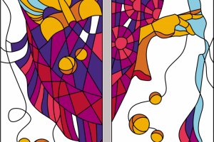 Витраж Венеция