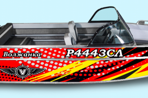 Принт на моторный катер