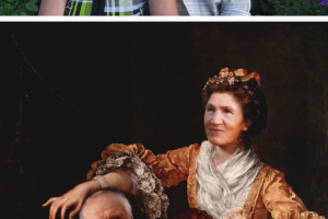 Парный портрет фотоколлаж