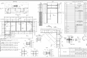 Разработка чертежей крепления котлована