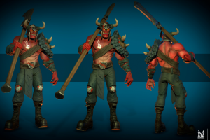 Stylized orc / Ruslan Smakov / XYZ School