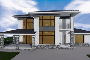 Проект коттеджа