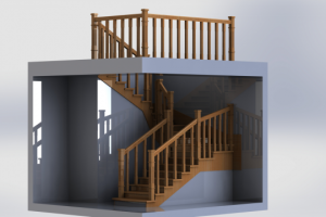 лестница на бетон