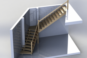 Лестница в особняк