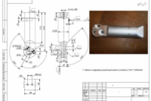 чертеж детали по фото