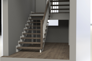 визуализация лестниц любой сложности