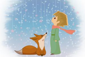 Illustration of the little prince
