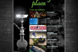 Флаер кальянного бара