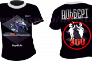 Футболка для мото клуба