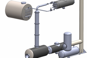 Установка деления отработанного масла (Мини НПЗ)