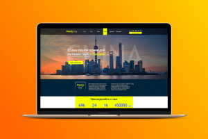 Дизайн сайта для тур-агенства Panda trip