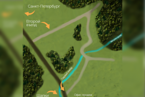 Отрисовка карты местности