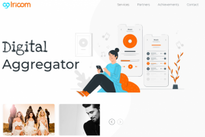 Лэндинг для Iricom