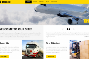 Создание корпоративного сайта логистической компании