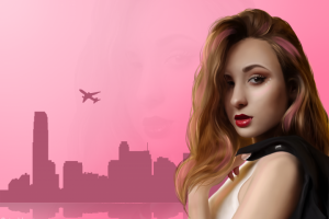 Портрет девушки