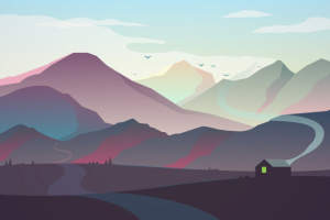 Горный пейзаж