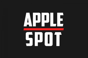 Логотип для магазина "APPLE SPOT"