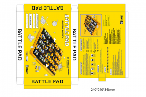 Дизайн упаковки настольной игры "Военные шахматы"