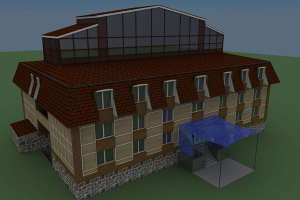 Коттедж_эклектика