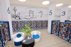 3д визуализация библиотеки