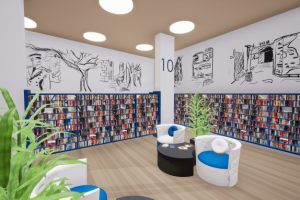 3д визуализация библиотеки