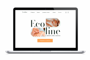 Сайт бренда эко косметики