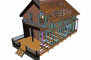 Проект каркасного дома