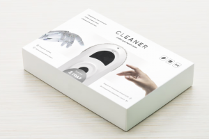 Дизайн для упаковки робота-мойщика CLEANER