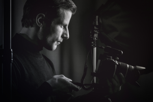 Постановочное фото себя.