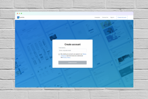 Сайт-стартап «Profolio»