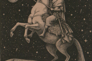 Обложка колоды карт "Петербургский магический оракул"