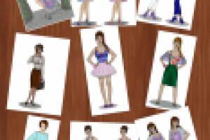 девушки, одежда